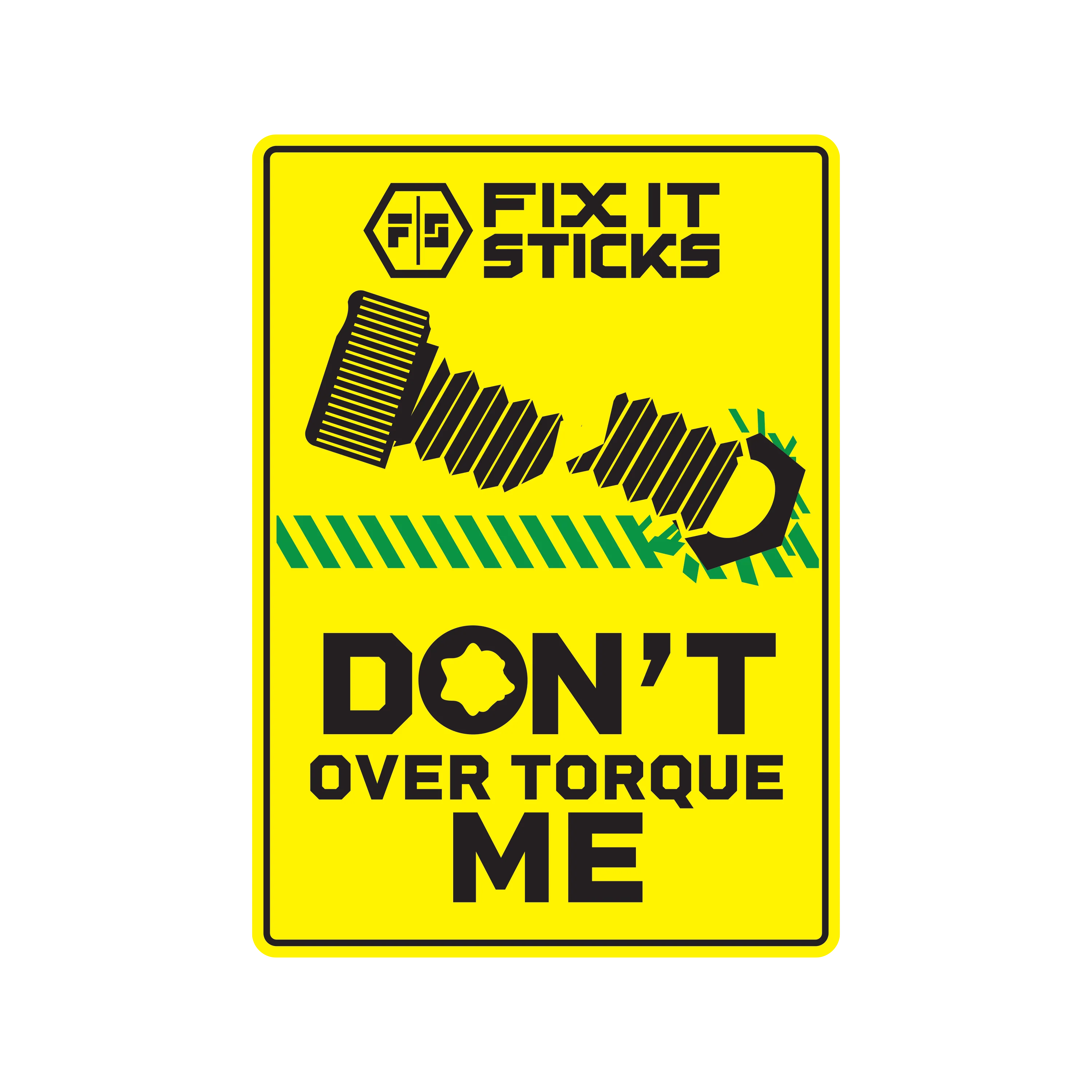 Don't Over Torque Me PVC Patch
